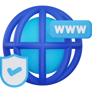 3D network icon