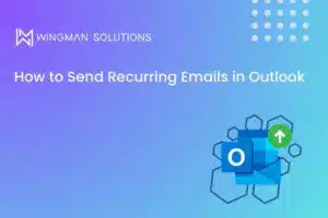 send recurring emails in outlook