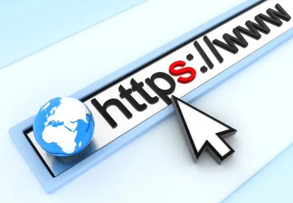 an illustration of a https website