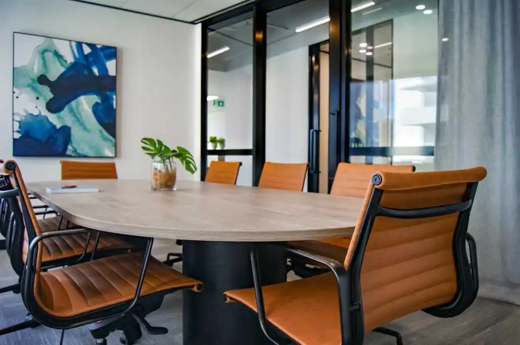 Example of a meeting room setup