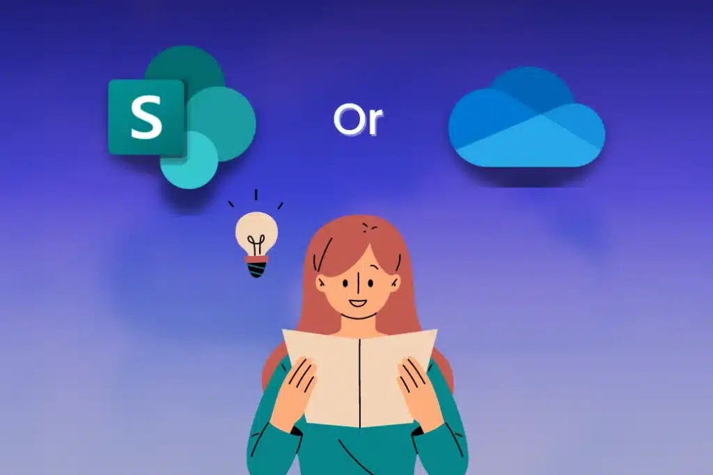 SharePoint or OneDrive